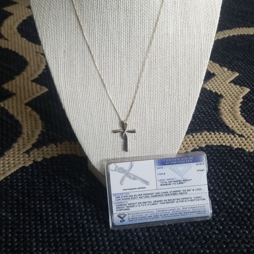 COPY - Diamond cross Necklace